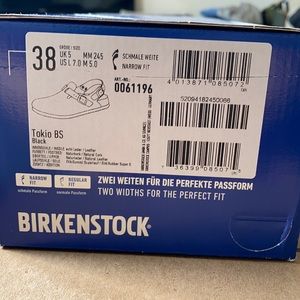 Birkenstocks!! New never been worn! Size 38